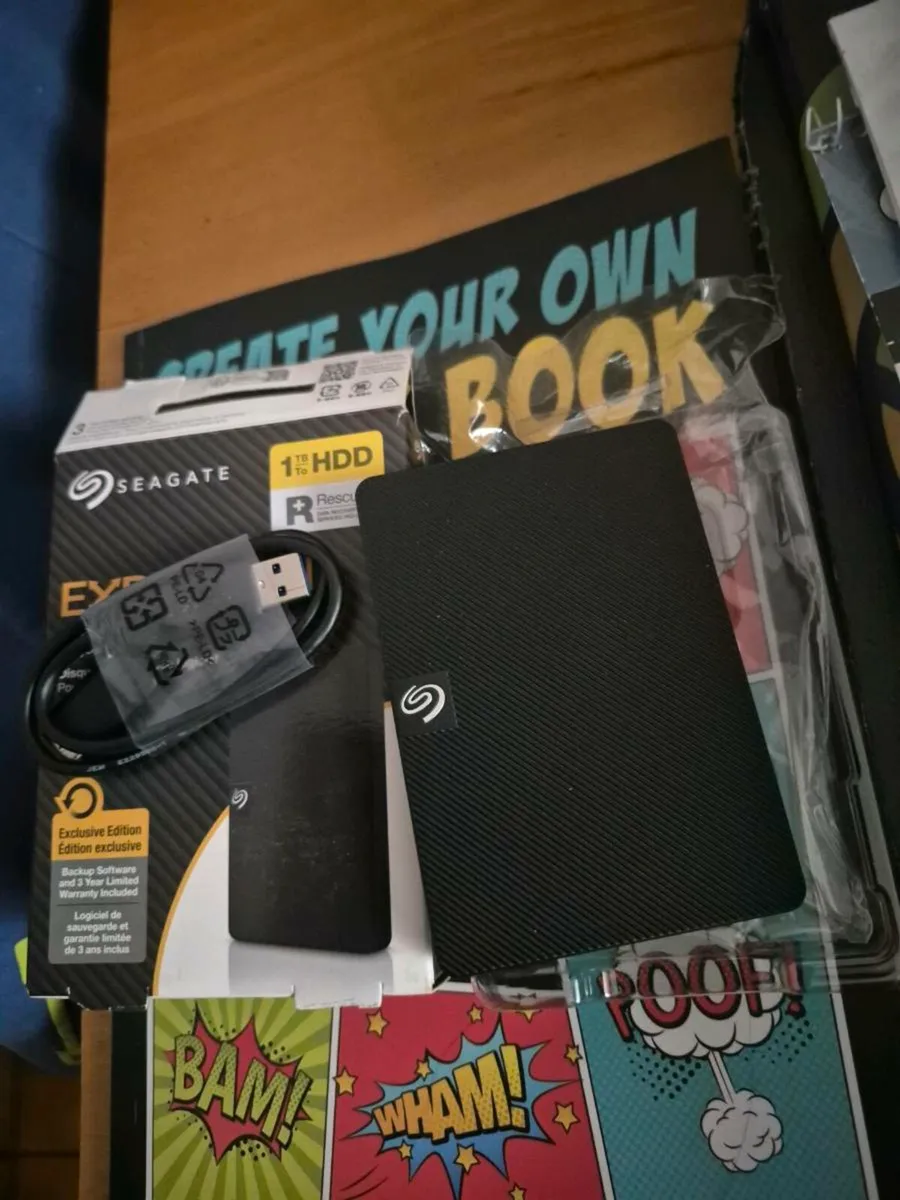 1TB SEAGATE SLIM HD+GAMES - Image 1