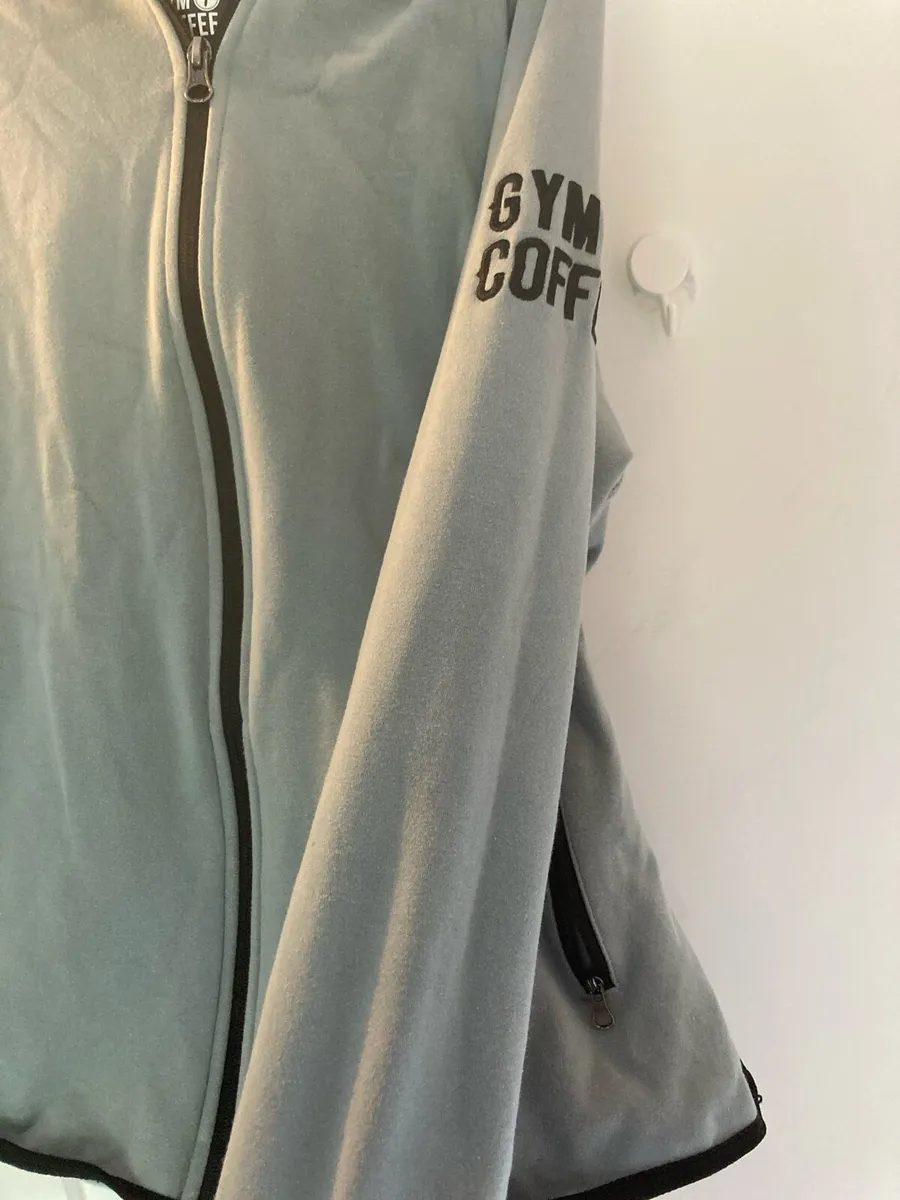 Gym Coffee zip with hood - Image 2