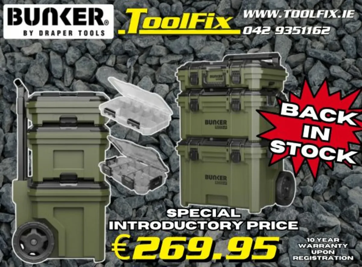 BUNKER Rolling Trolley BACK IN STOCK