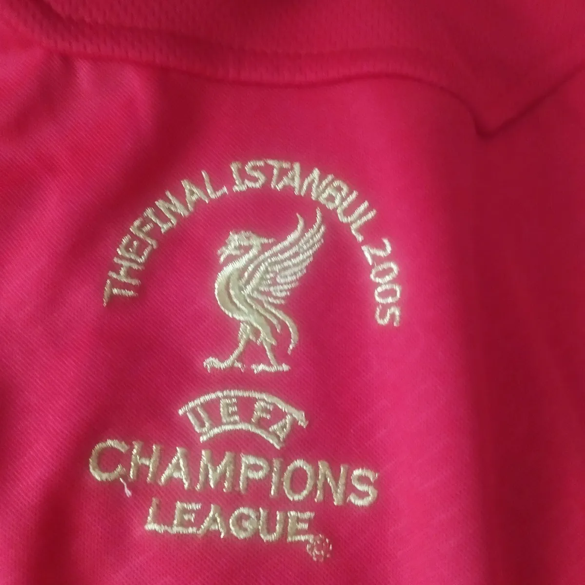 Liverpool champions league jersey 2005.  Xl - Image 1