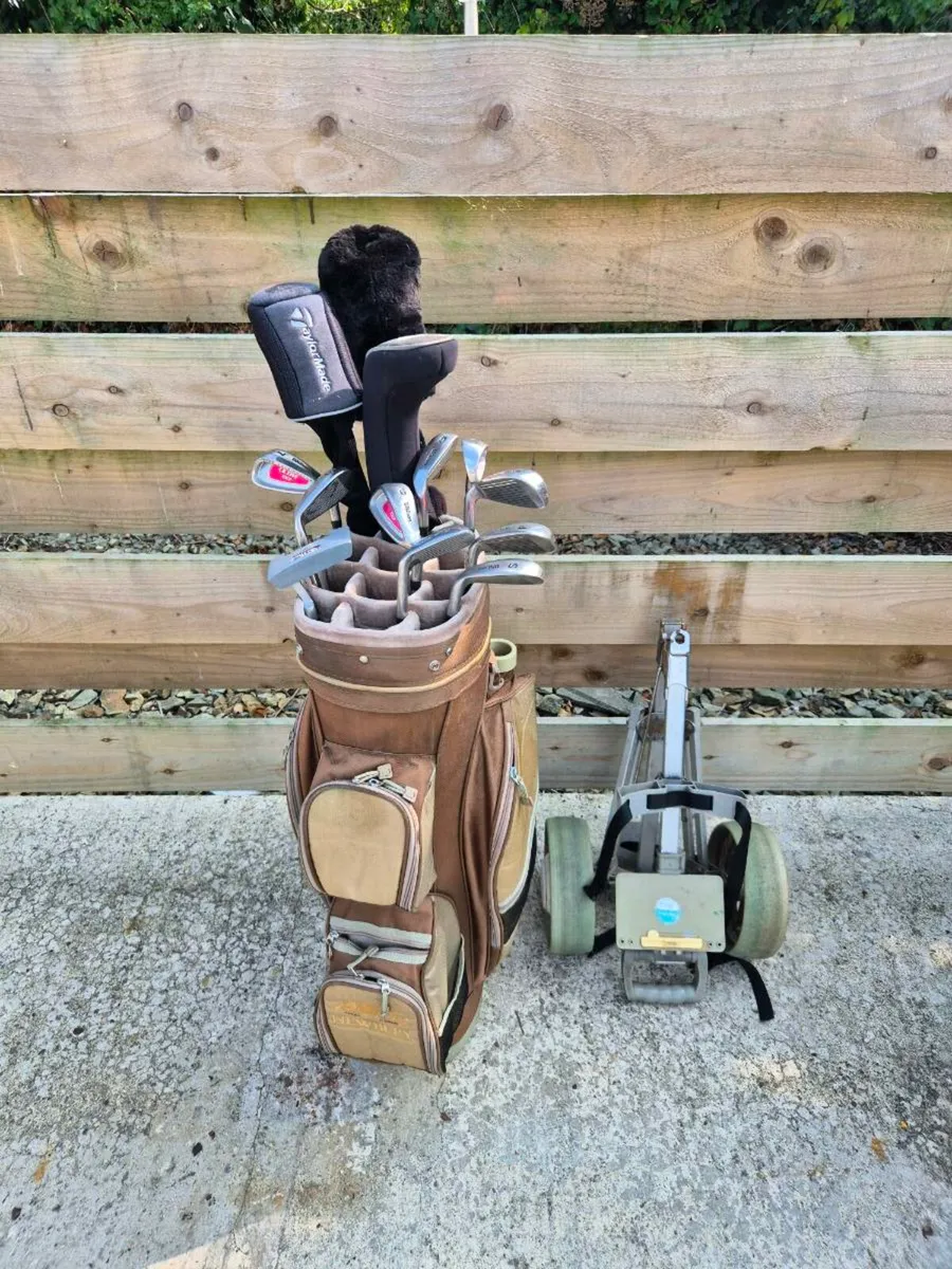 Beginner Golf Set & Trolley - Image 2