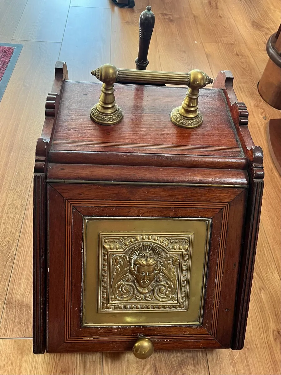 Antique Coal Scuttle - Image 1