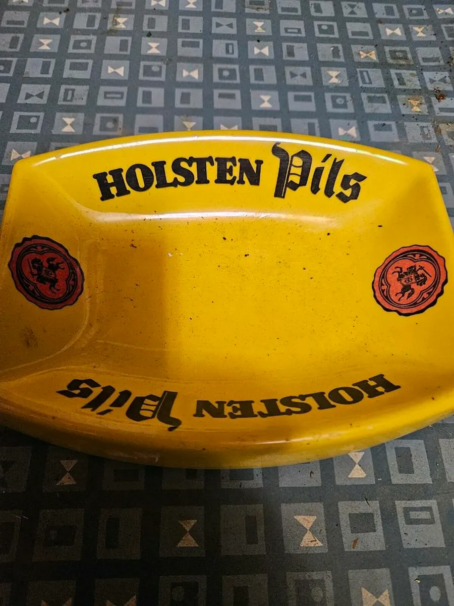Vintage Guinness Holsten Pills Ashtray - Image 2
