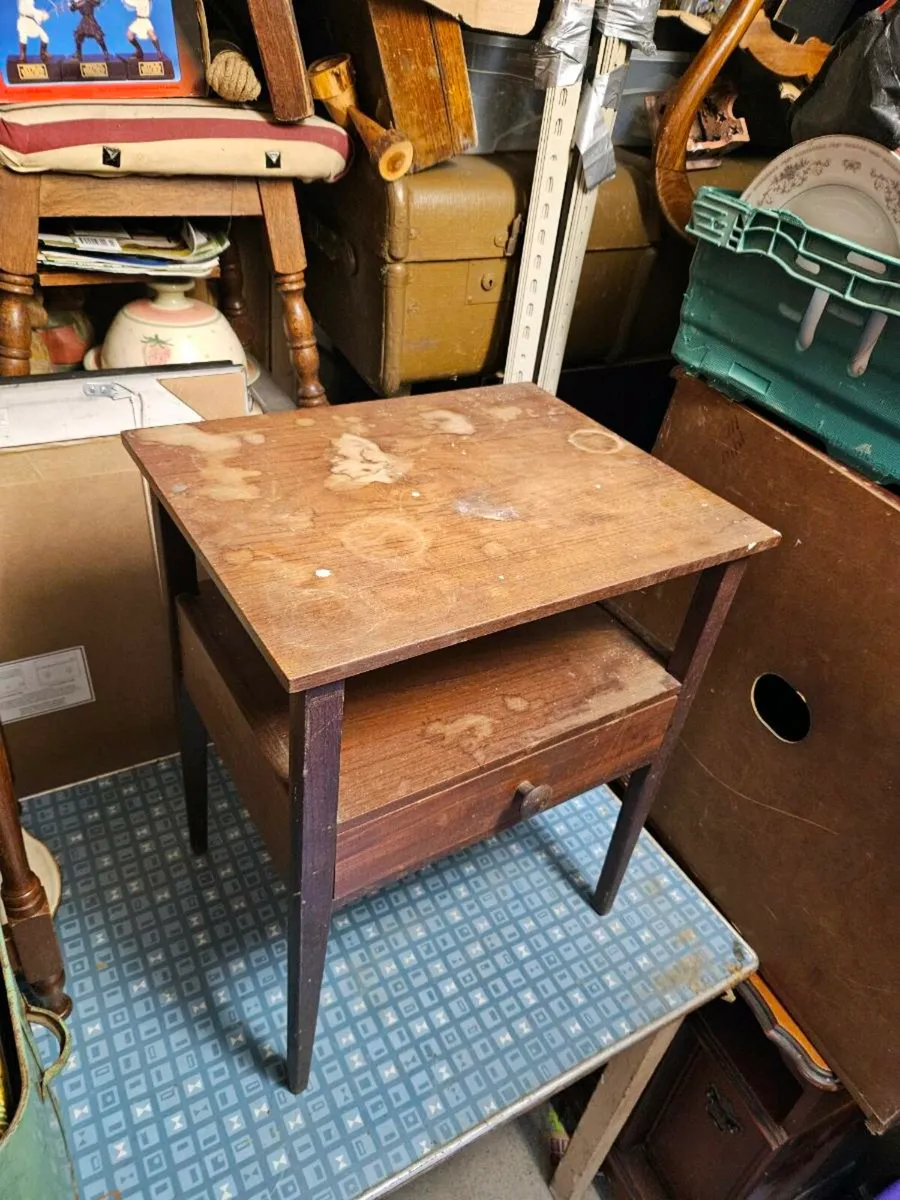 Vintage Small Side Table - Image 3