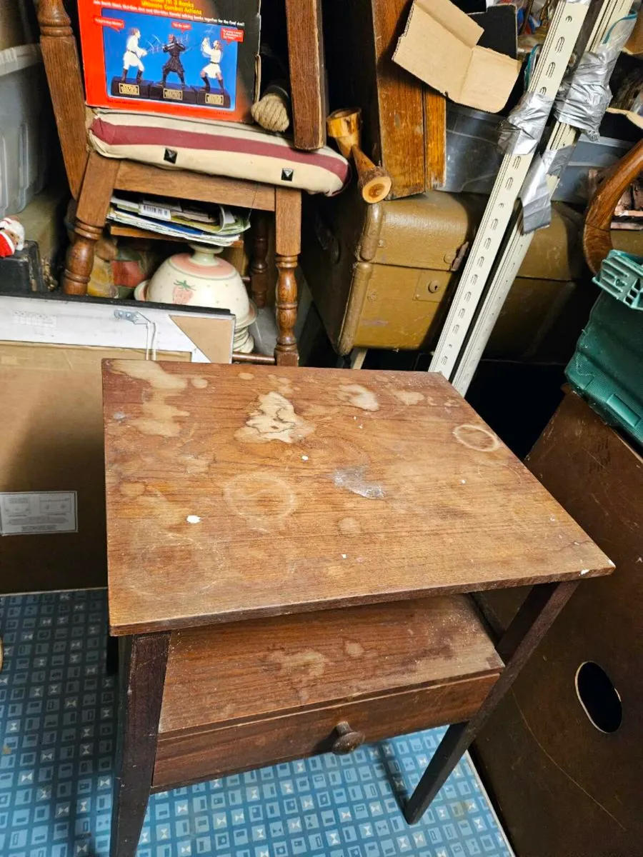 Vintage Small Side Table - Image 4