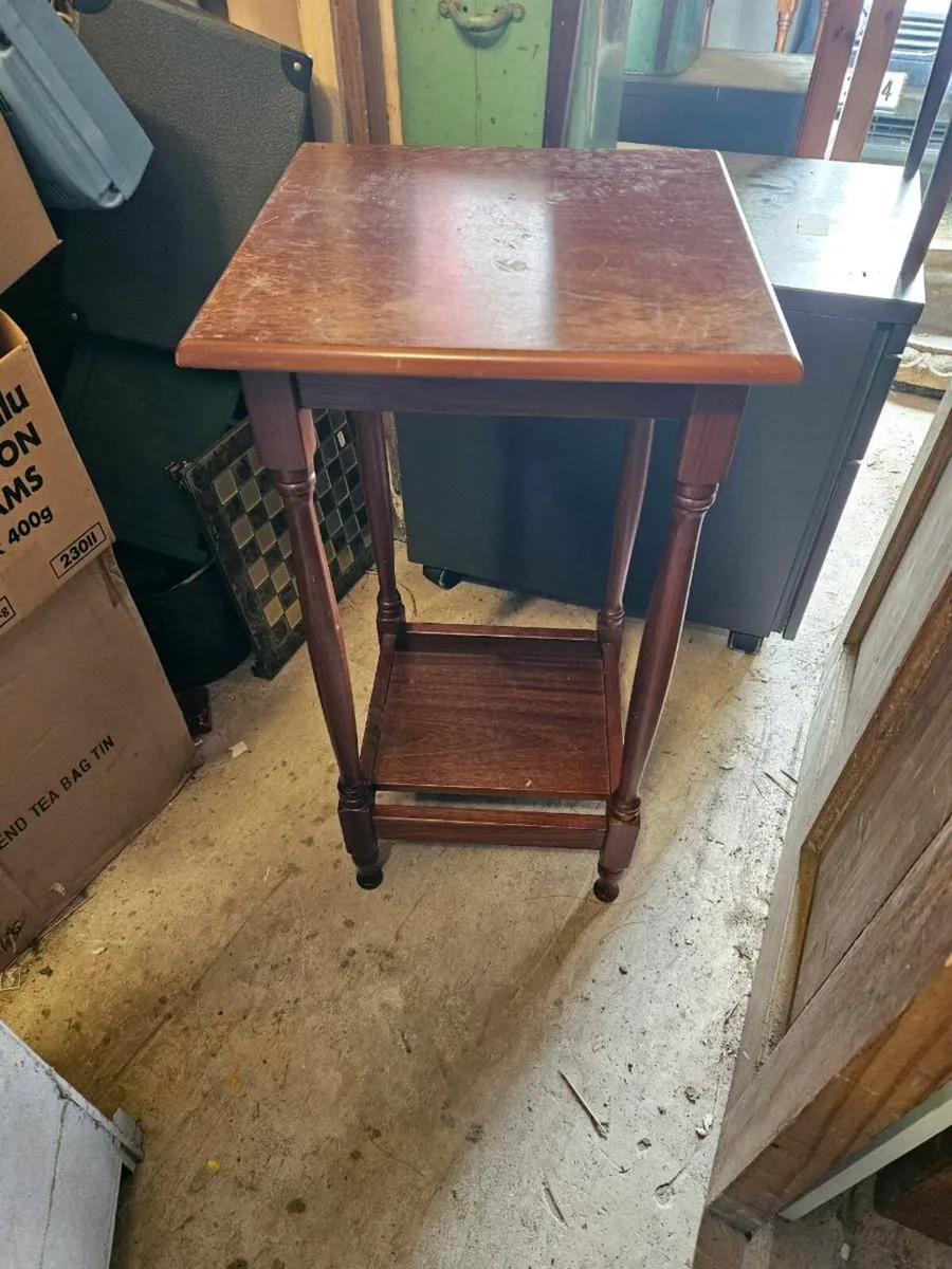 Vintage Small Side Table - Image 1