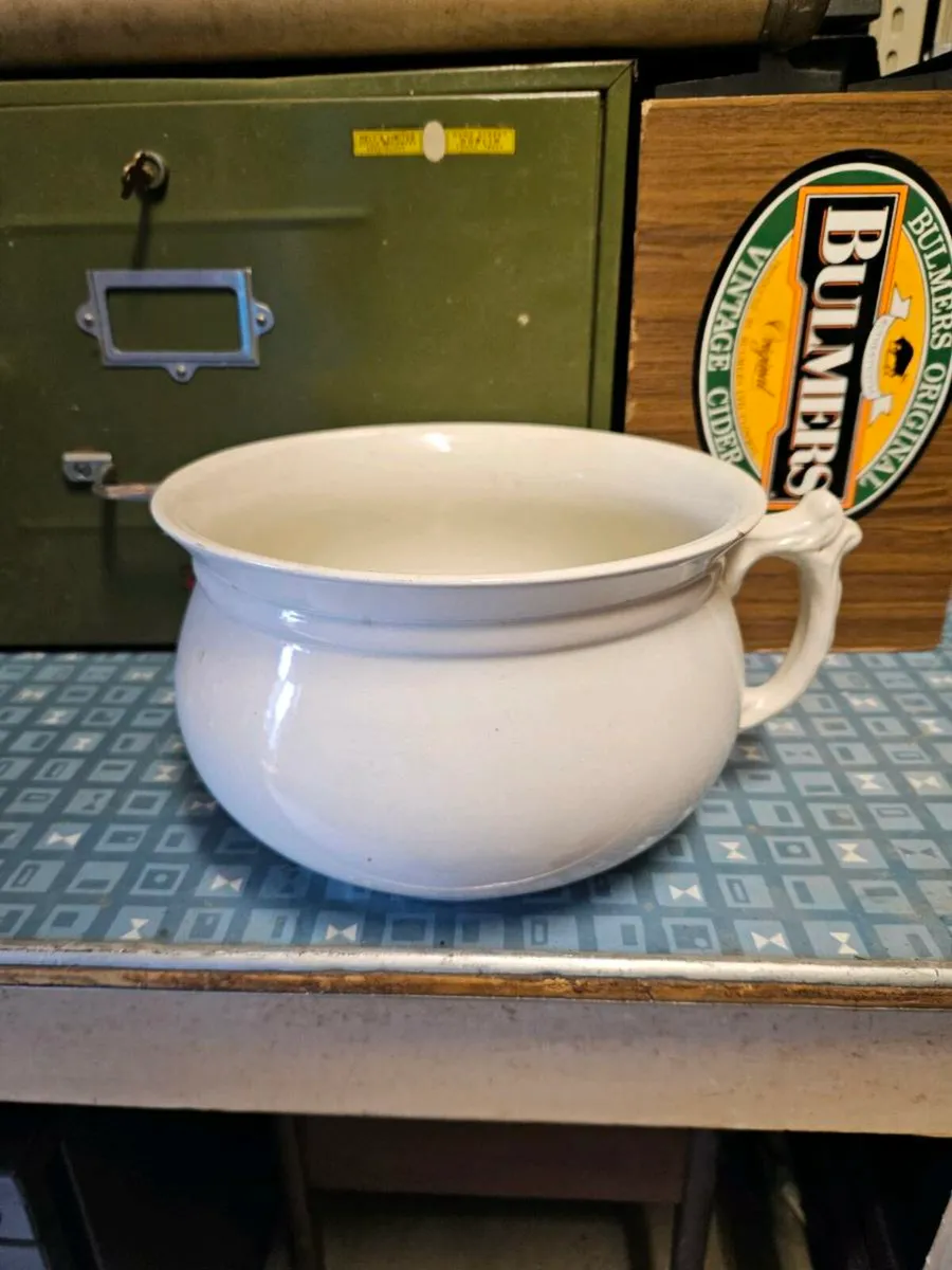 Vintage Bowl Plant Pot - Image 1