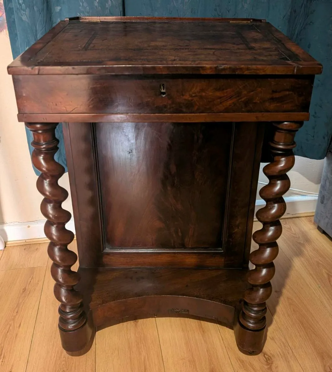 Victorian Mahogany Davenport - Image 1