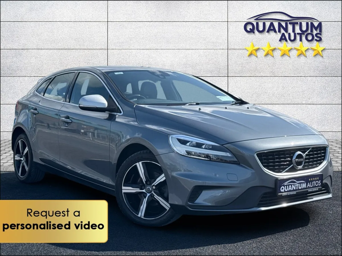 Volvo V40 2017 R-DESIGN NAV + D2 2.0D 120BHP €73 P - Image 1