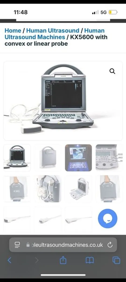 Ultrasound home ultrasound Machine DKX5600 with Convex or liner probe and isperm MCASA Semen Analyser - Image 3