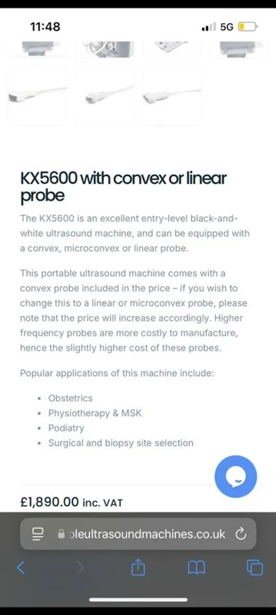 Ultrasound home ultrasound Machine DKX5600 with Convex or liner probe and isperm MCASA Semen Analyser - Image 4