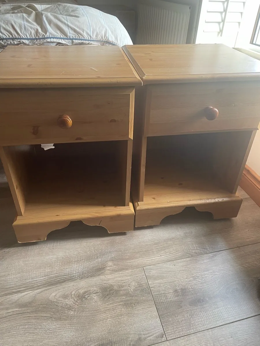 Bed side lockers - Image 2