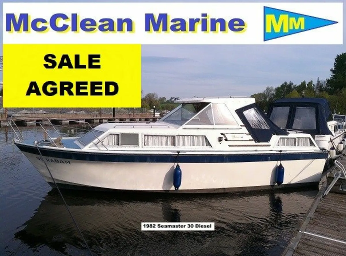 1982 Seamaster 30 Diesel.  (Sale agreed) - Image 1