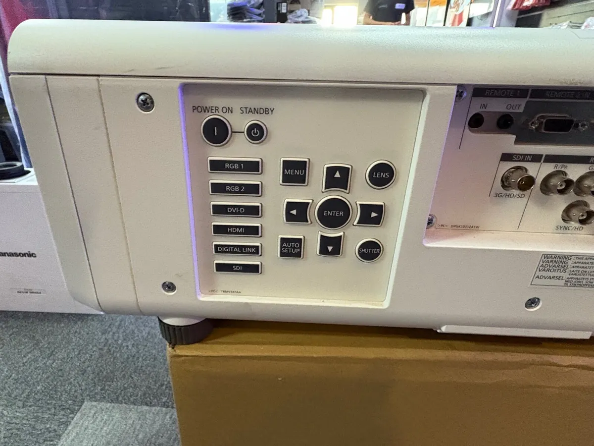 Panasonic DLP Projector PT-RZ120W - Image 2