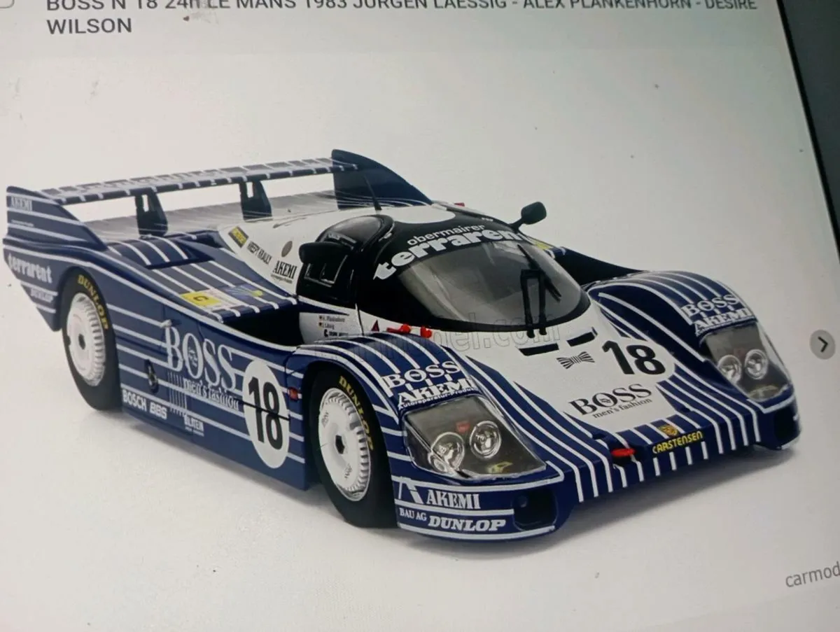 SOLIDO  PORSCHE #18 BOSS 24  Le MANS 1989 - Image 4
