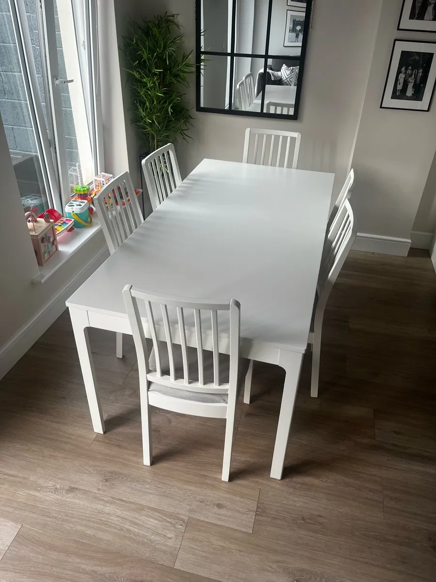 Dining Table and Chairs - Image 1