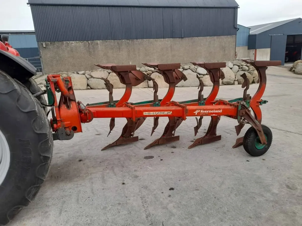 Kverneland 4 Furrow Plough - Image 4