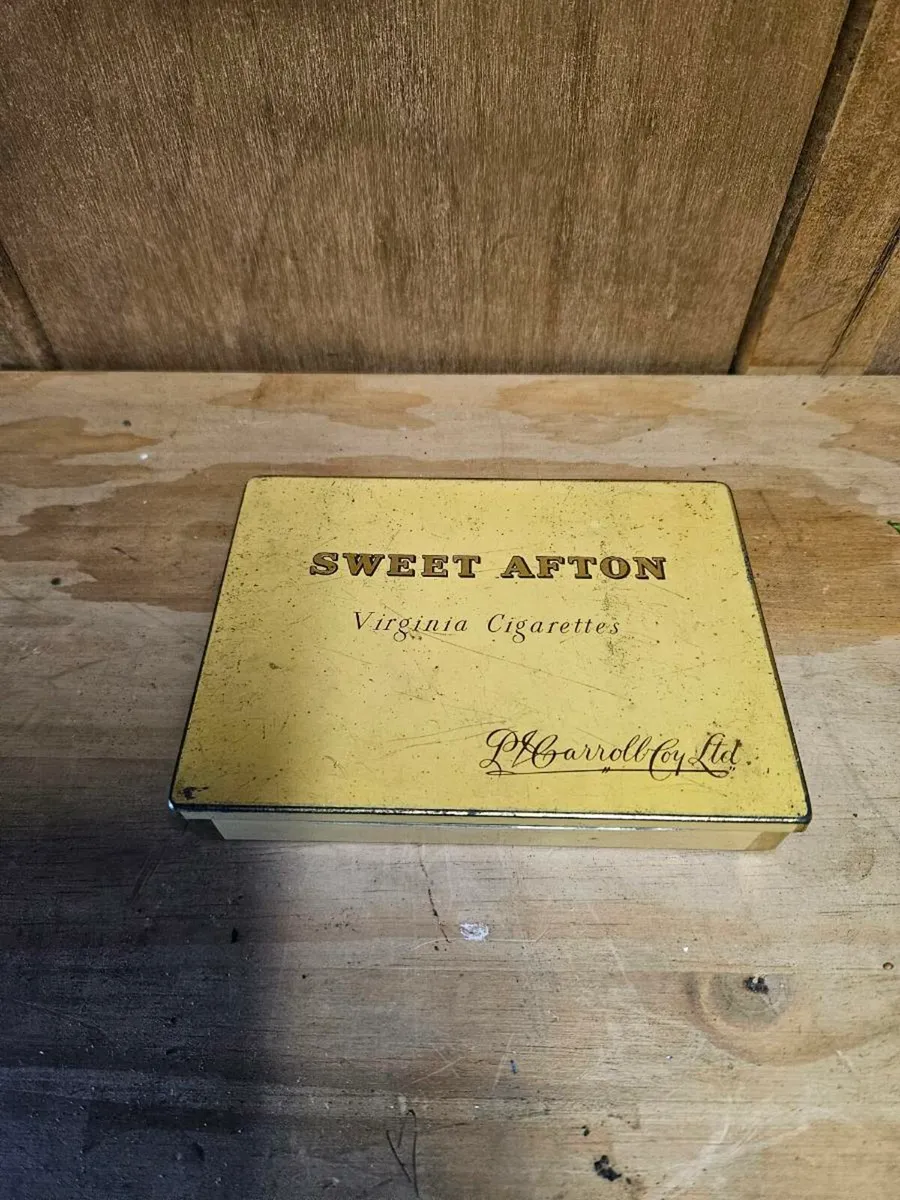 Vintage Sweet Afton Tin