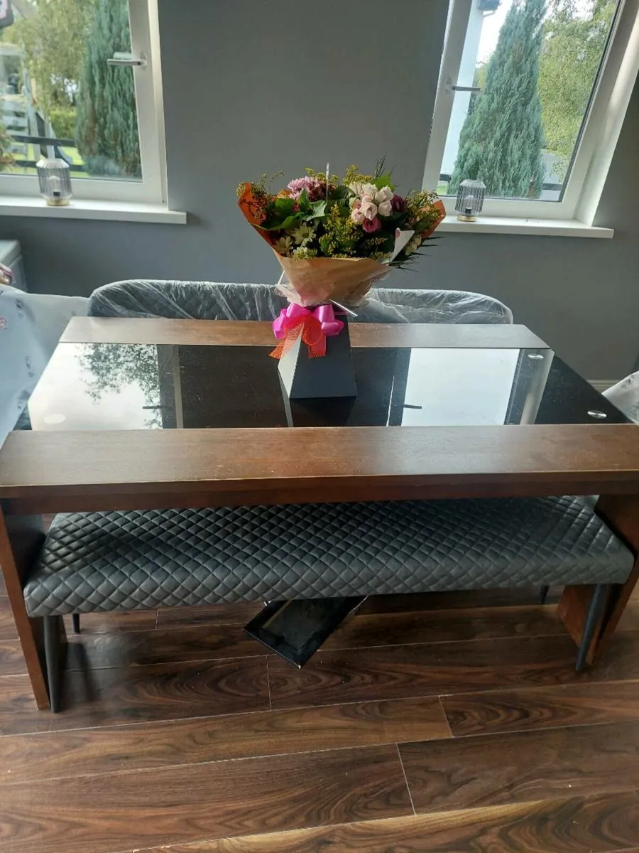 Walnut Dining Room Table - Image 1
