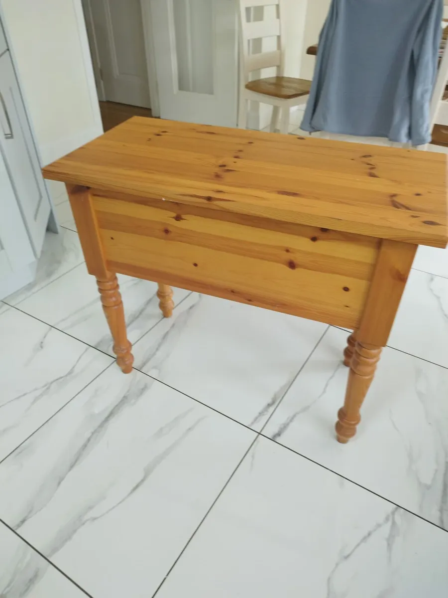 Hall table - solid pine - Image 2