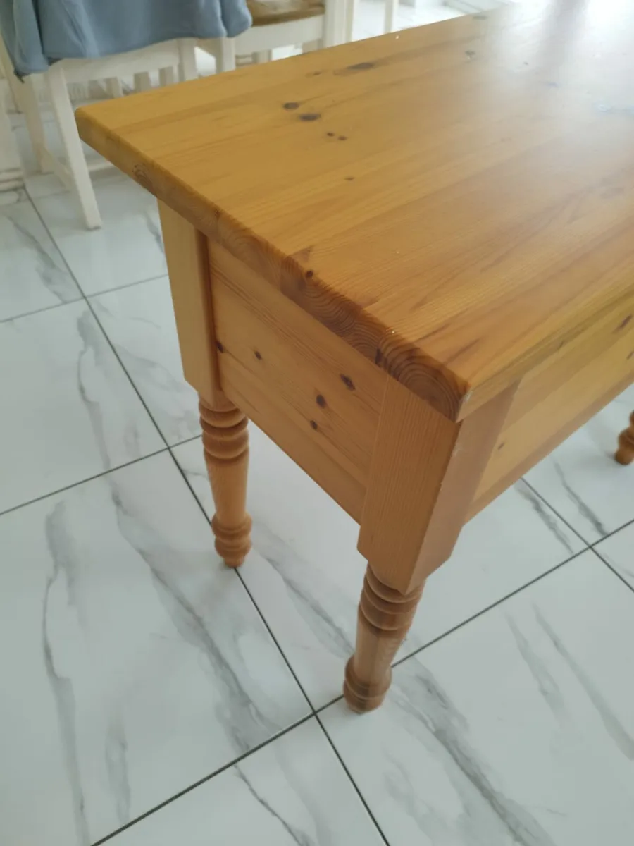 Hall table - solid pine - Image 4