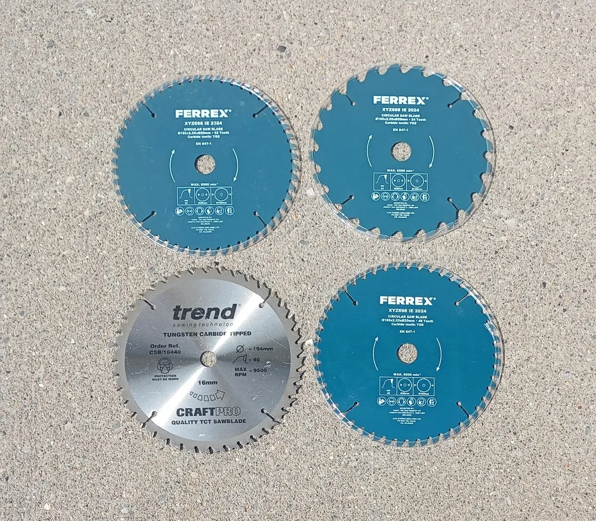 Saw Blades (New) - Image 1