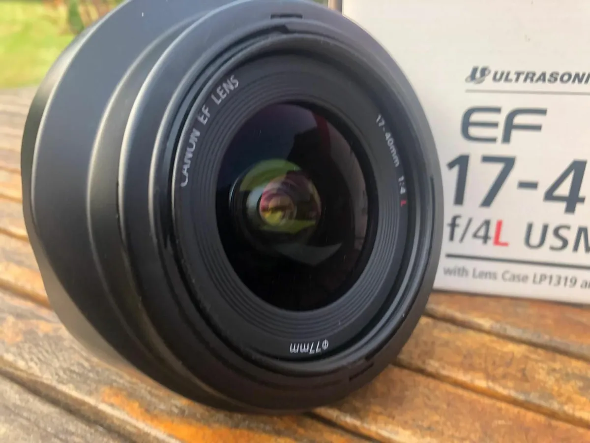 Canon 17-40 F4 lens for sale - Image 1