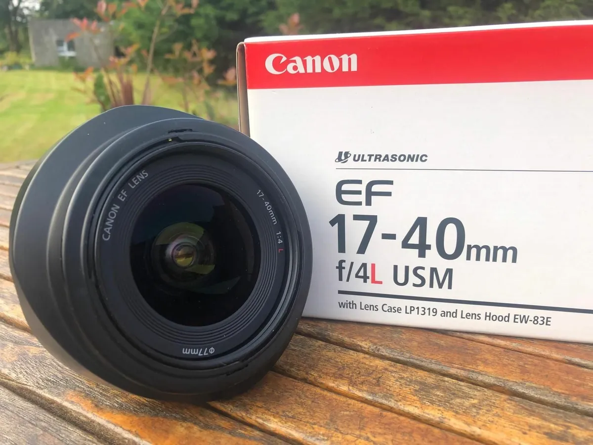 Canon 17-40 F4 lens for sale - Image 2