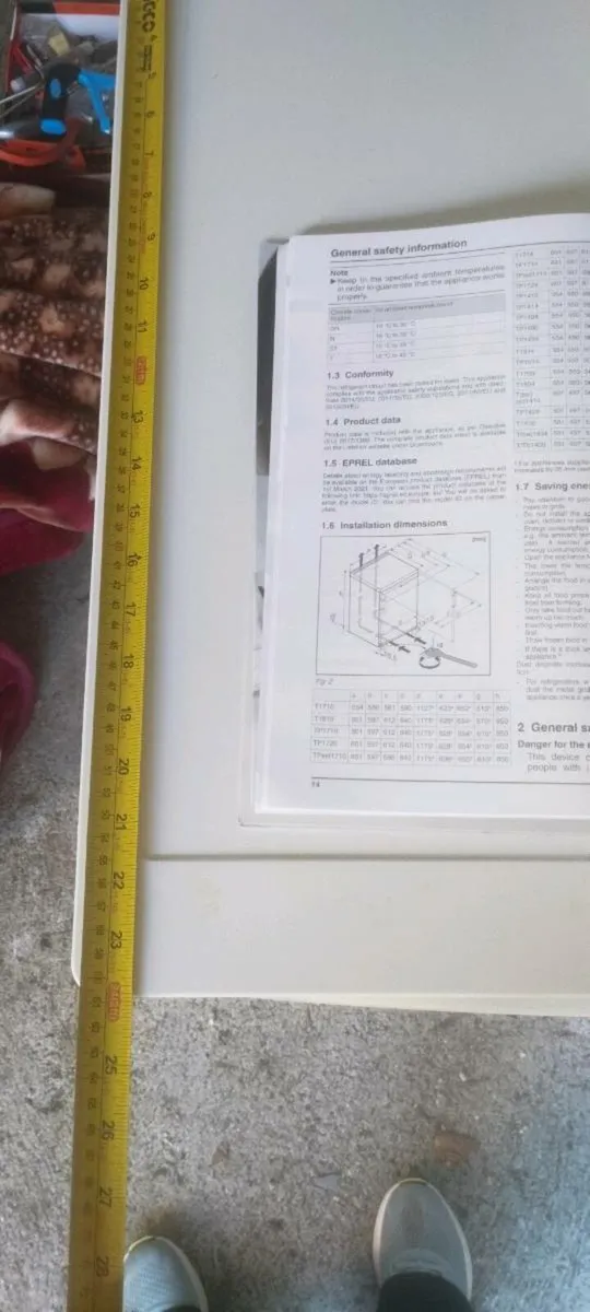 Under-Counter, Reversible Door Fridge - Image 2