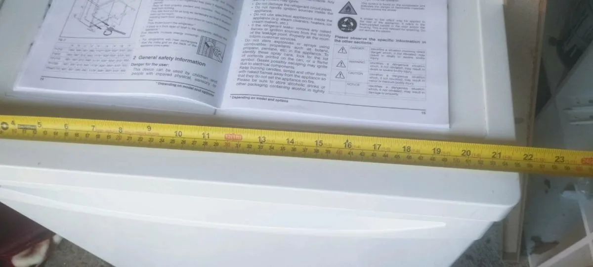 Under-Counter, Reversible Door Fridge - Image 3