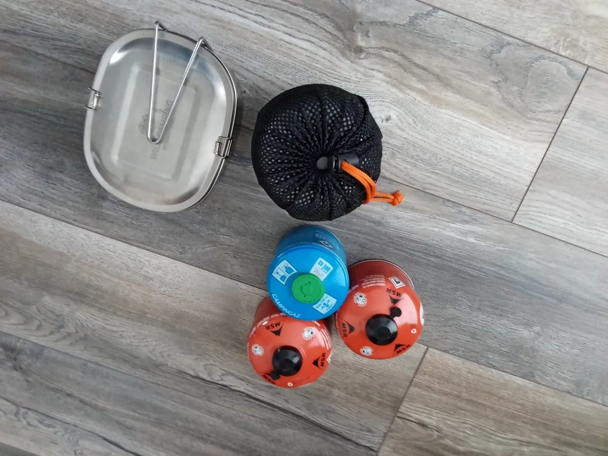 Portable Mini Gas Burner and Cooking Utensils. - Image 4