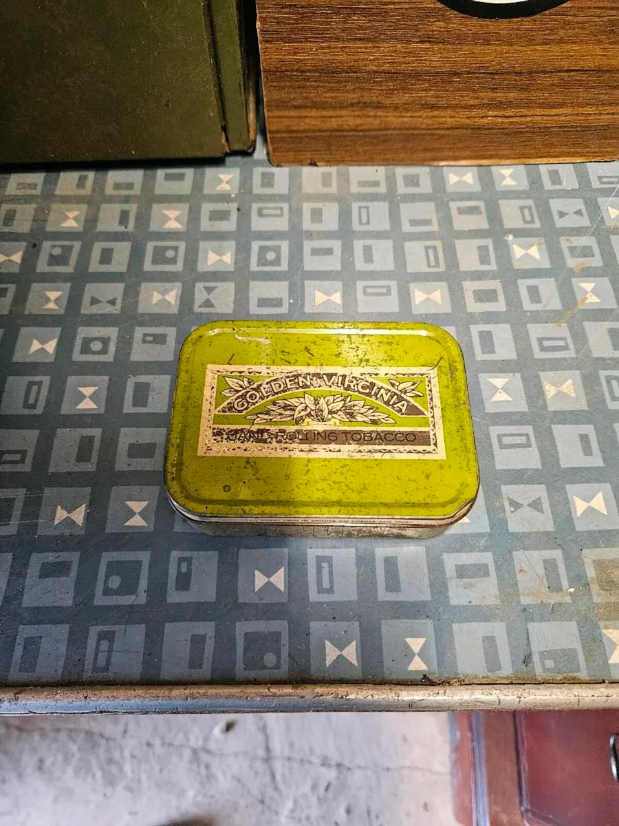 Vintage Golden Virginia Tin - Image 1