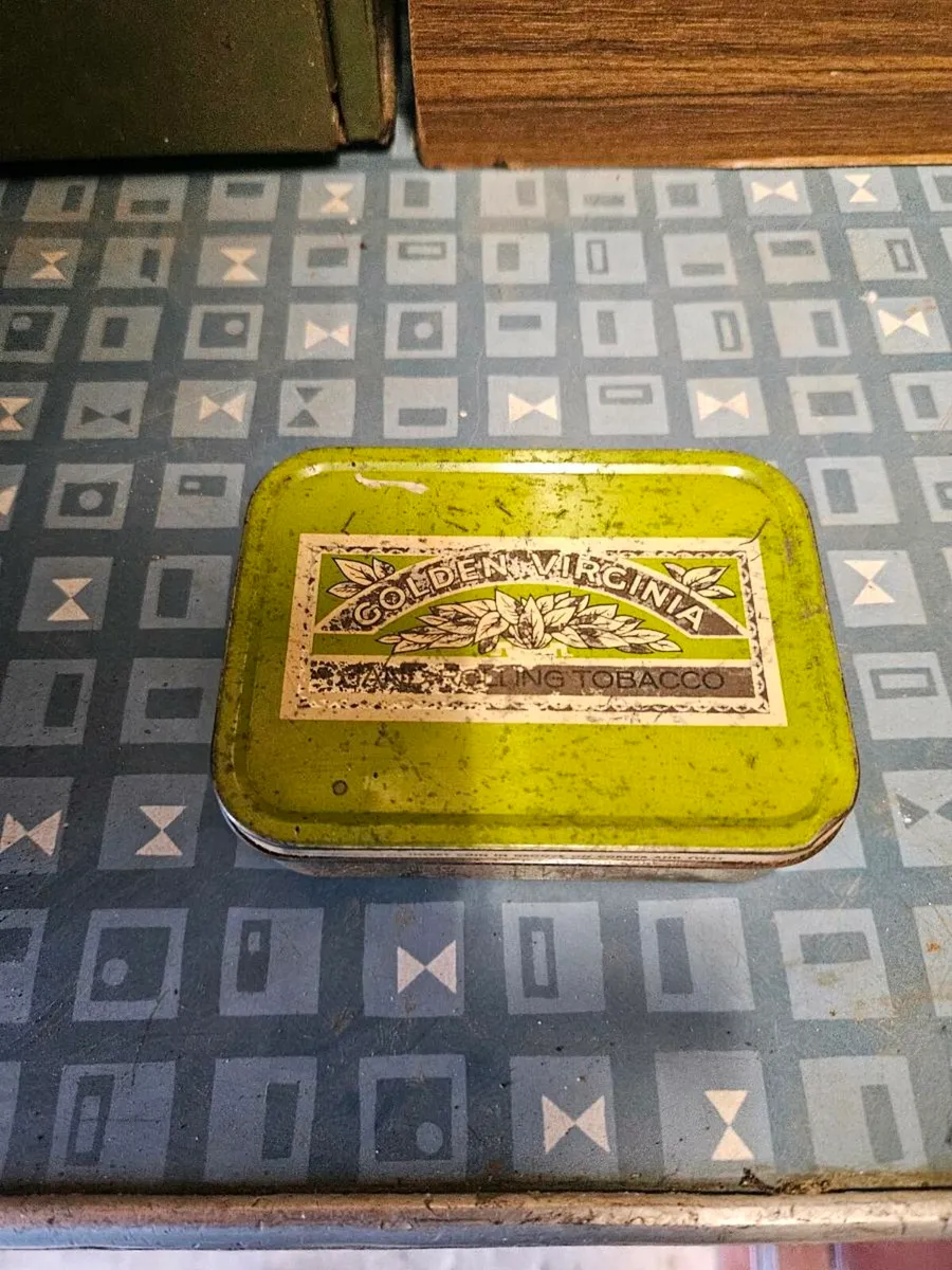 Vintage Golden Virginia Tin - Image 2