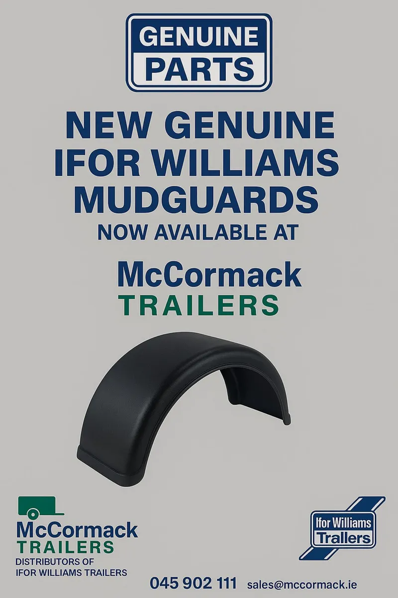 New Ifor Williams Mudguards