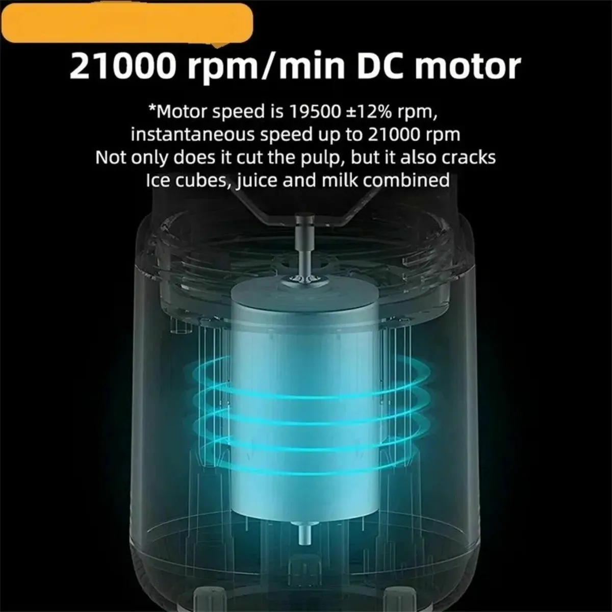 Blender Multifunctional Portable Electric Juicer - Image 2