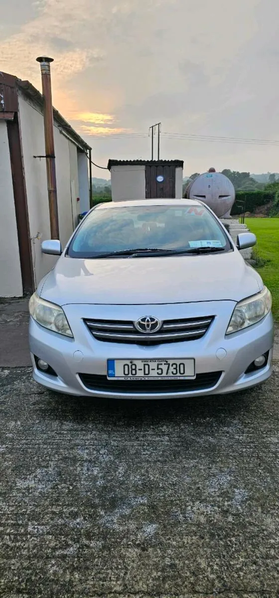 Toyota corolla saloon 2008 1.4 diesel fresh nct - Image 1