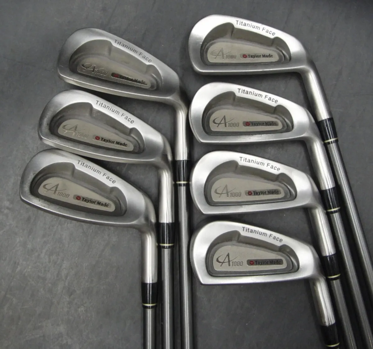 TaylorMade A1000 Irons 4-PW Stiff Graphite - Image 1