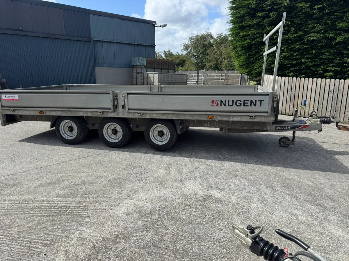 Nugent dropside trailer - Image 1