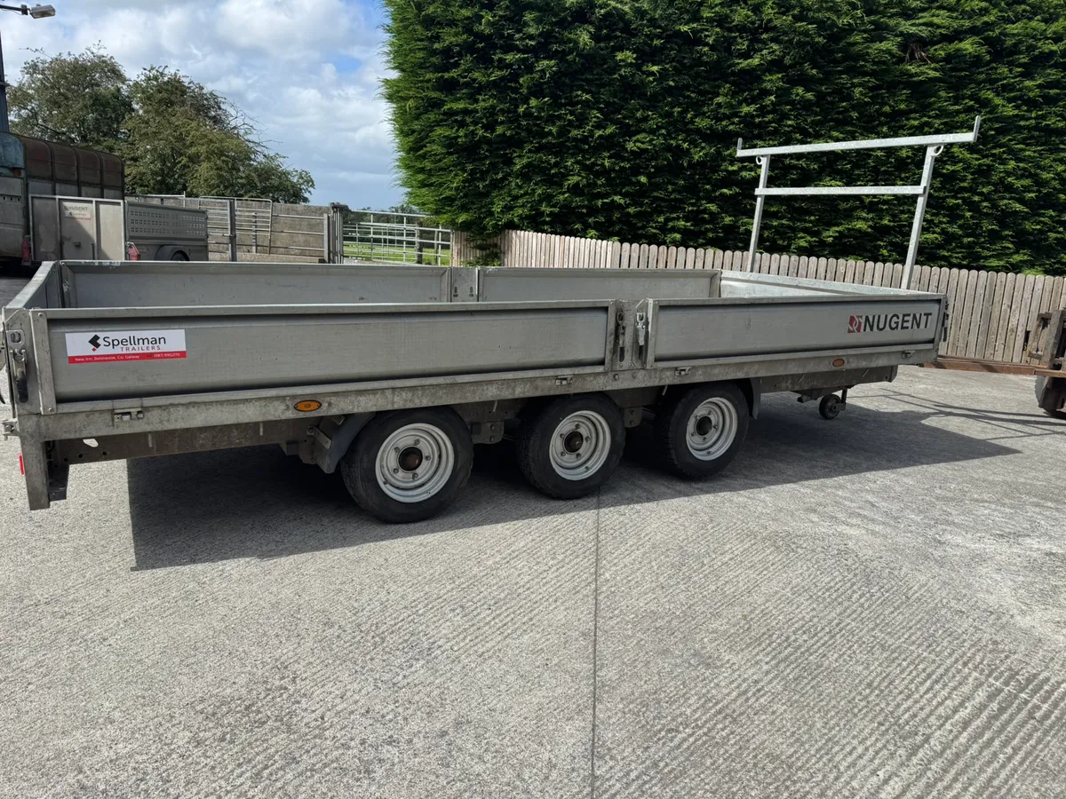 Nugent dropside trailer - Image 2