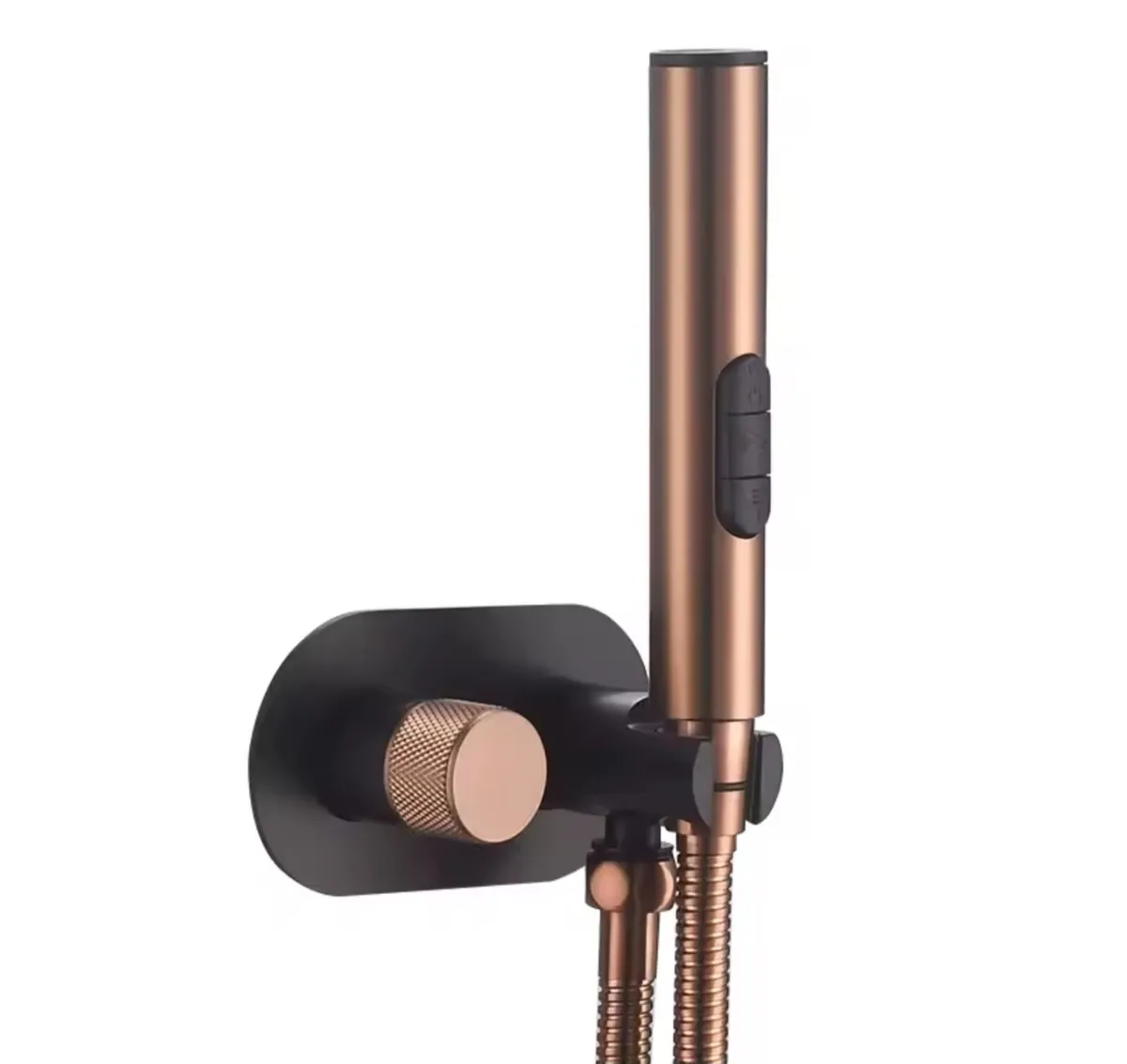 Brushed Rose Gold Bidet Sprayer – Brand New - Image 1