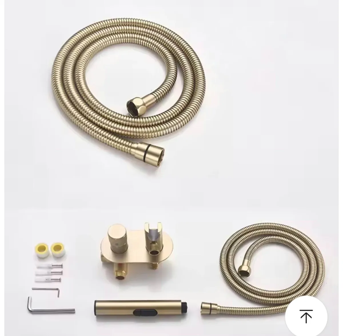 Brushed Rose Gold Bidet Sprayer – Brand New - Image 2