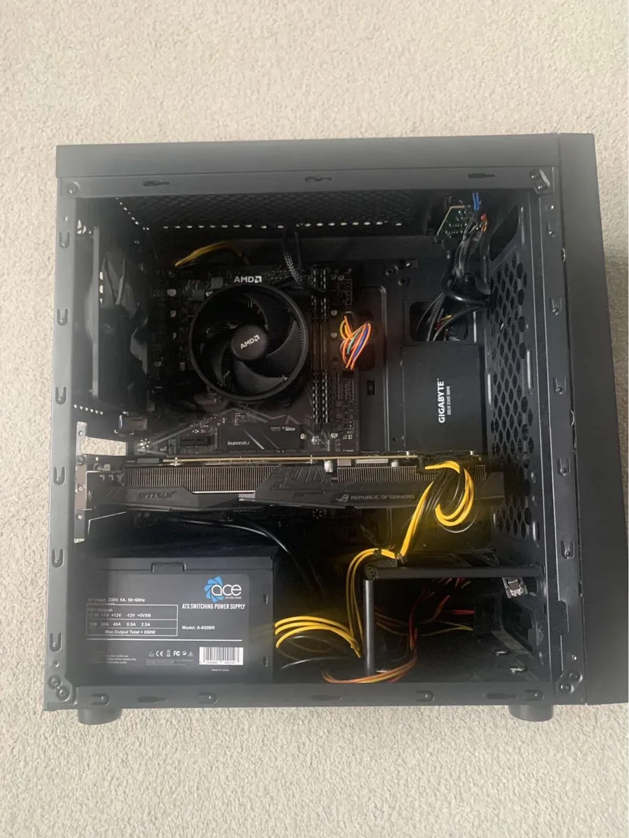 Gtx 1080 ryzen 5 5600x gaming pc - Image 1