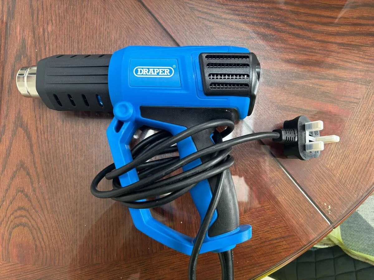 Draper drill and heat gun. - Image 3