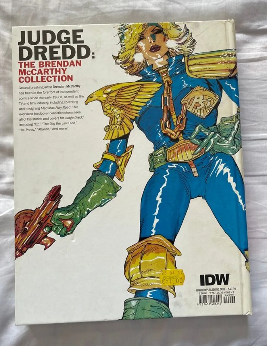 Judge Dredd: The Brendan McCarthy Collection Hardcover - Image 2