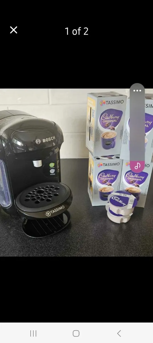 Bosch Tassimo machine