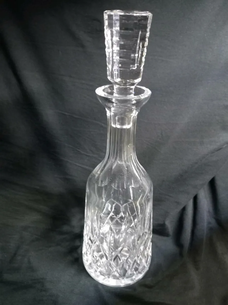 Vintage 1970s Waterford Crystal Lismore Decanter - Image 3