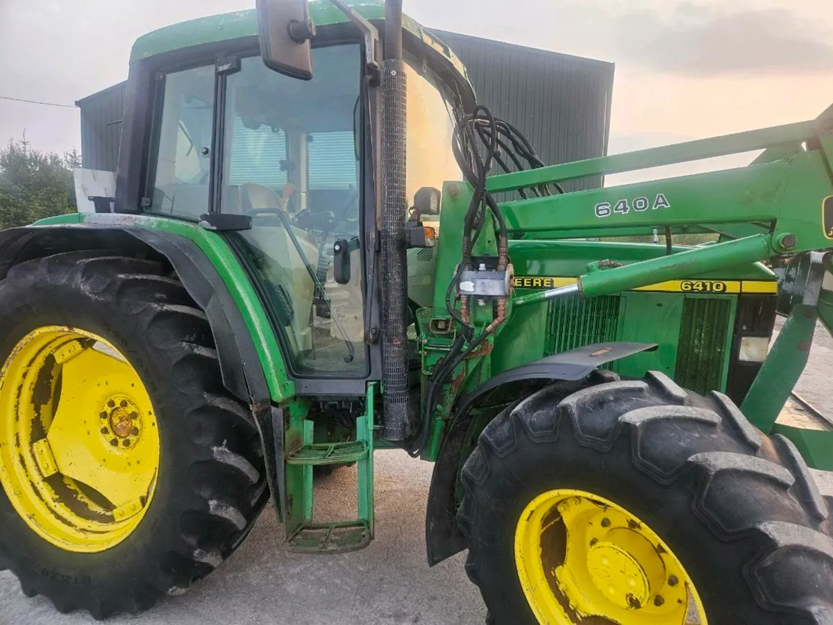 John deere 6410 with loader - Image 2