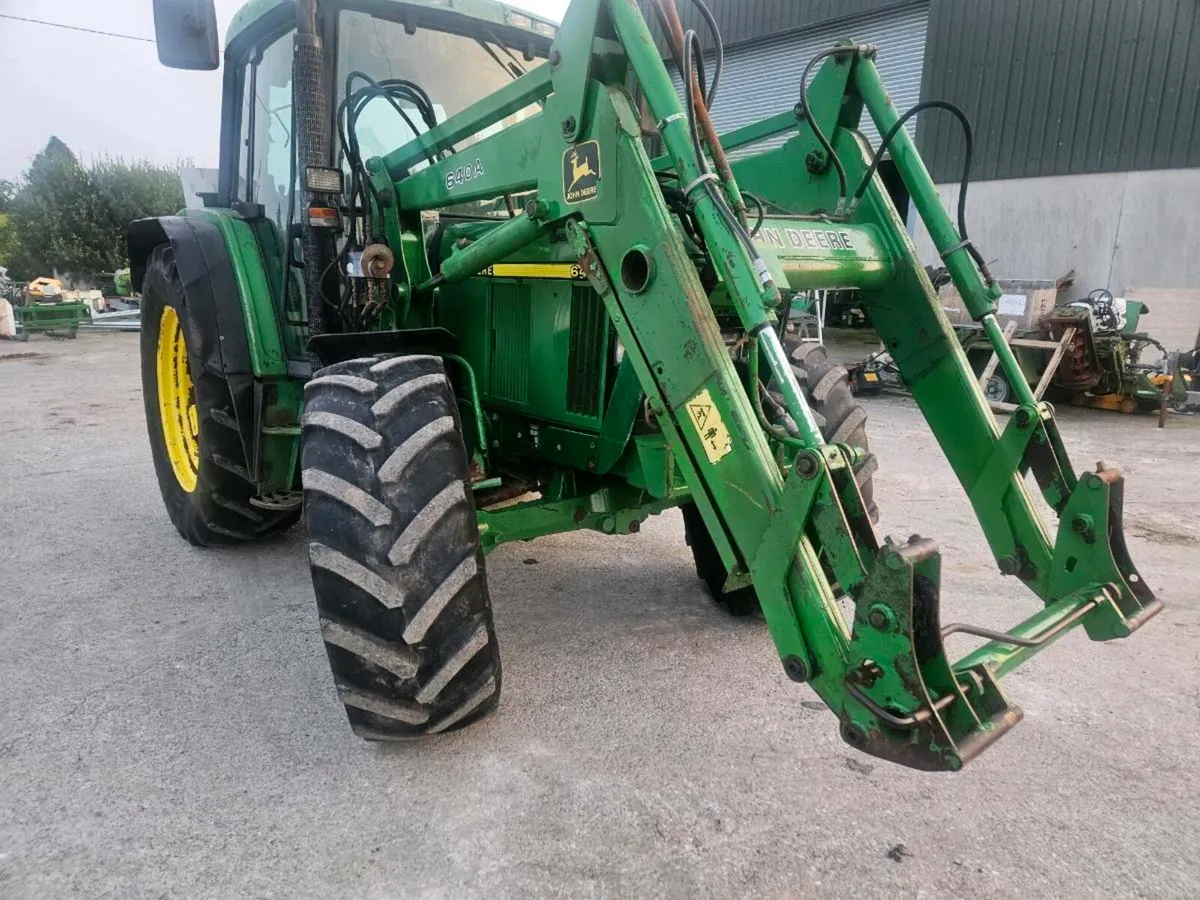 John deere 6410 with loader - Image 3