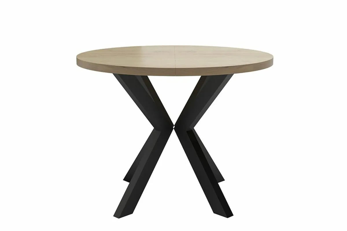Orion Industrial Extendable Dining Table - Image 2