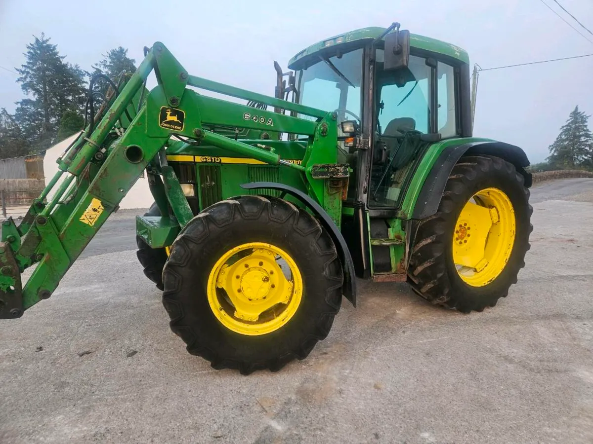 John deere 6410 with loader - Image 1